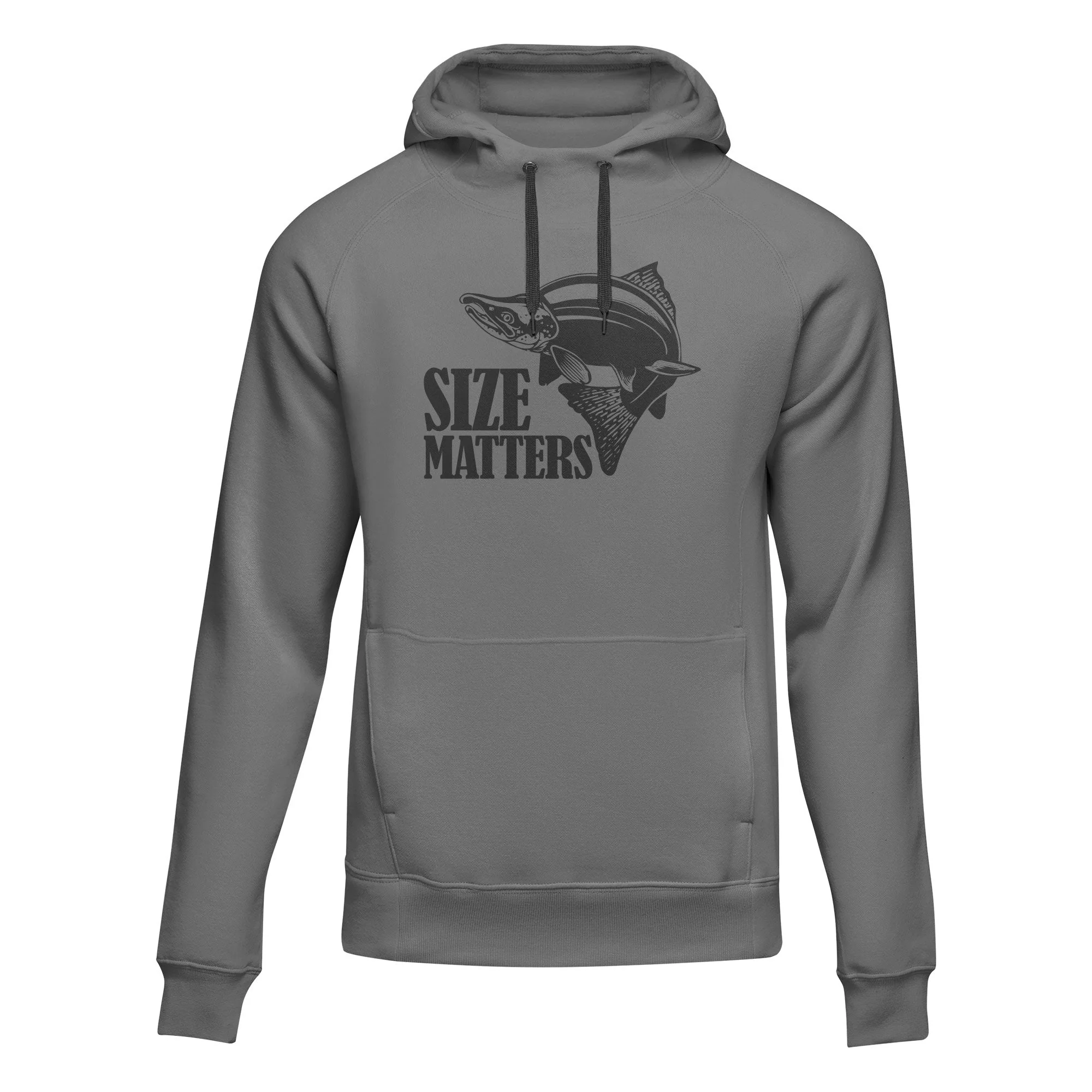 Outdoorzees Size Matters Adult Hoodie - Image 2