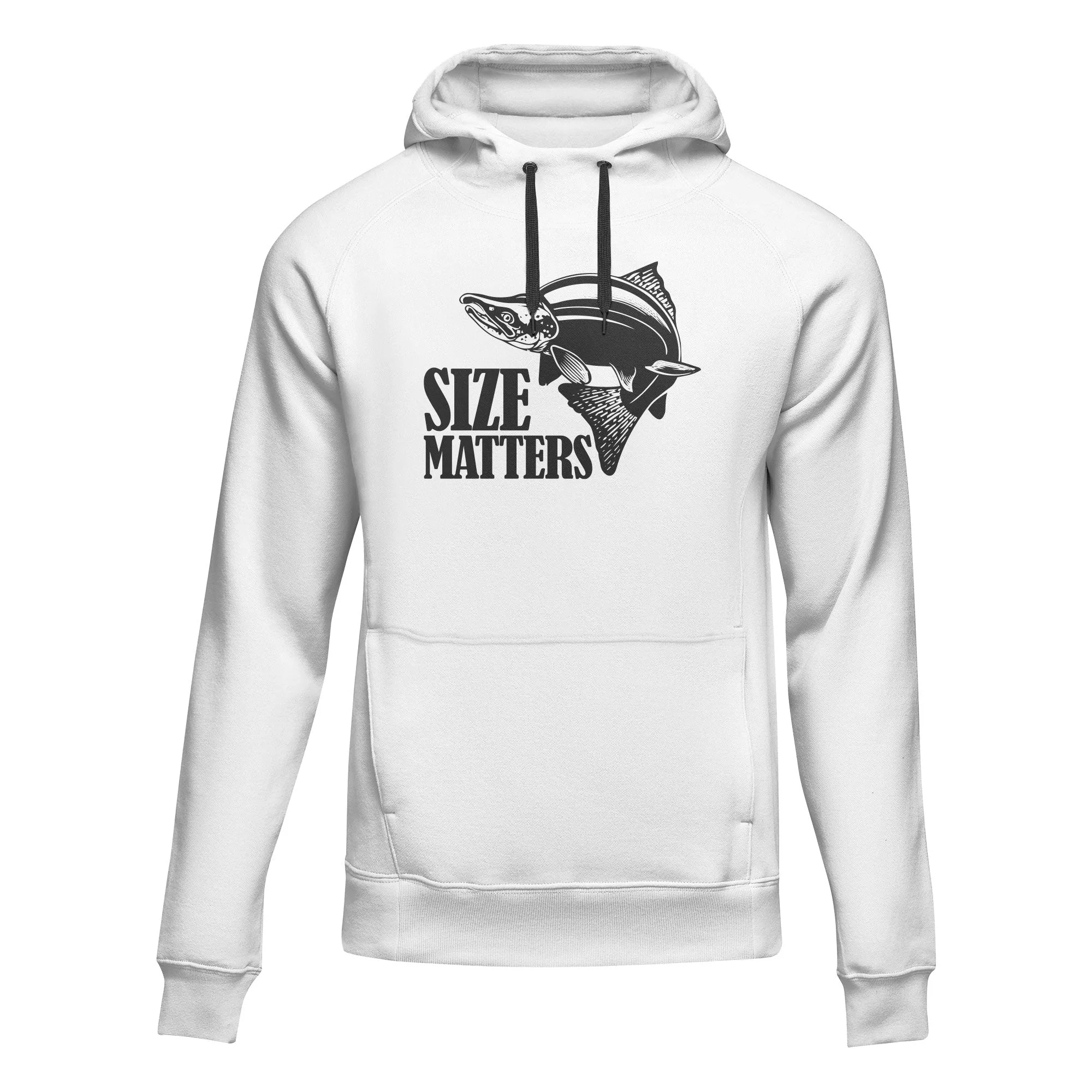 Outdoorzees Size Matters Adult Hoodie - Image 3