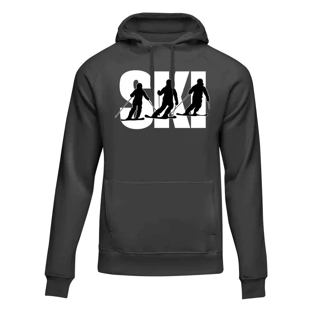 Outdoorzees Ski Adult Fleece Hoodie