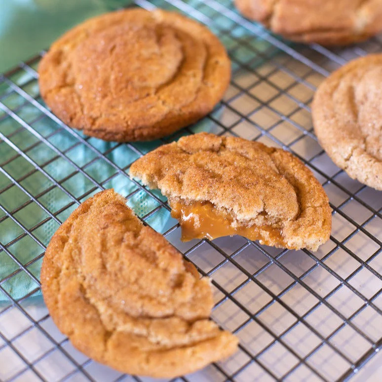tinyB chocolate Snickerdoodle Salted Caramel LavaCookies - Image 5