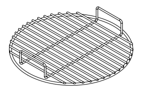 Hunsaker Stainless Steel Upper & Lower Cooking Grate Package For 14 WSM - Image 3