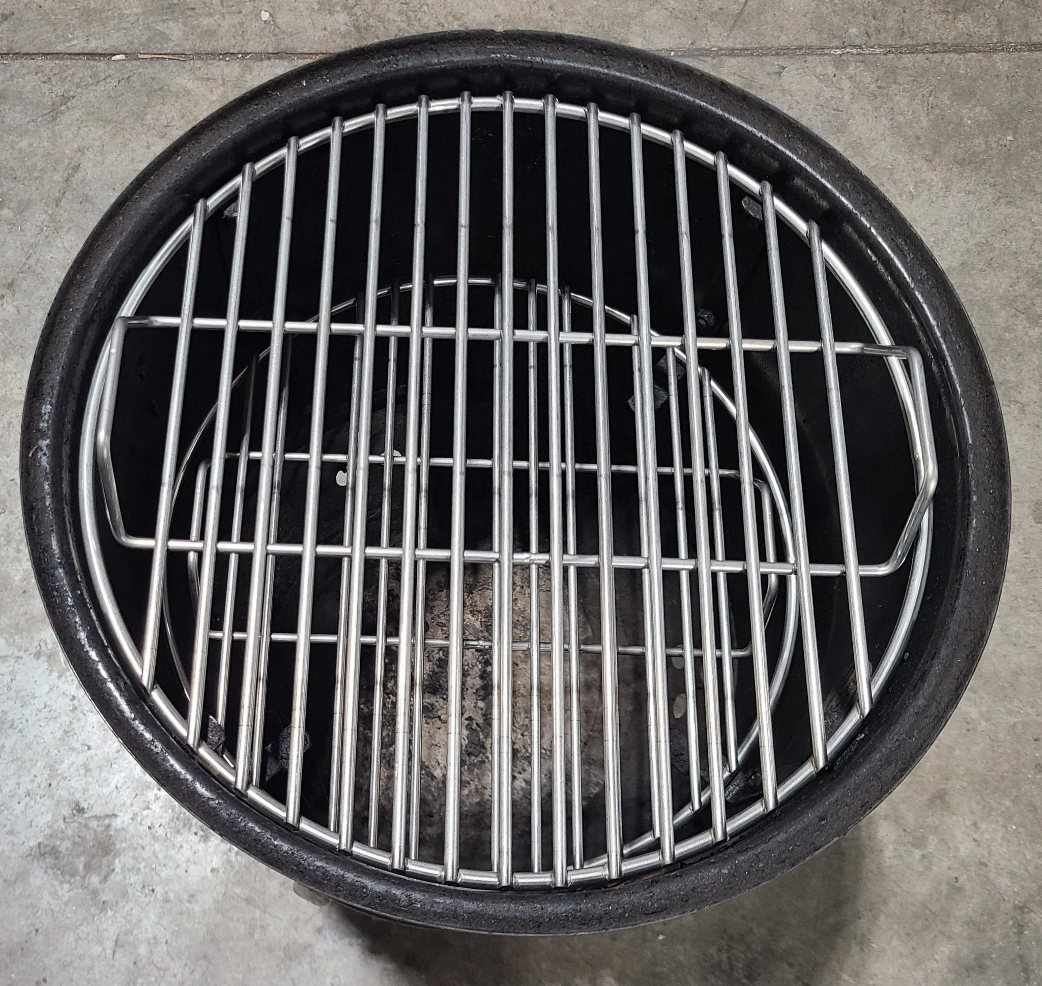 Hunsaker Stainless Steel Upper & Lower Cooking Grate Package For 14 WSM - Image 4