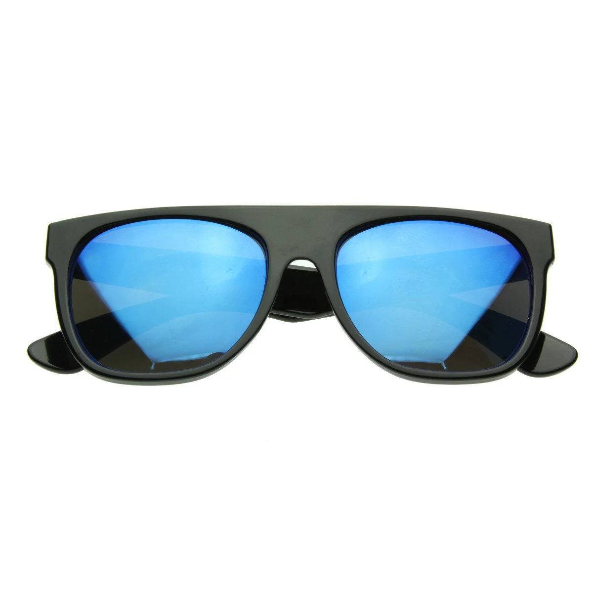 zeroUV Super Flat Top Mirrored Lens Sunglasses 8090