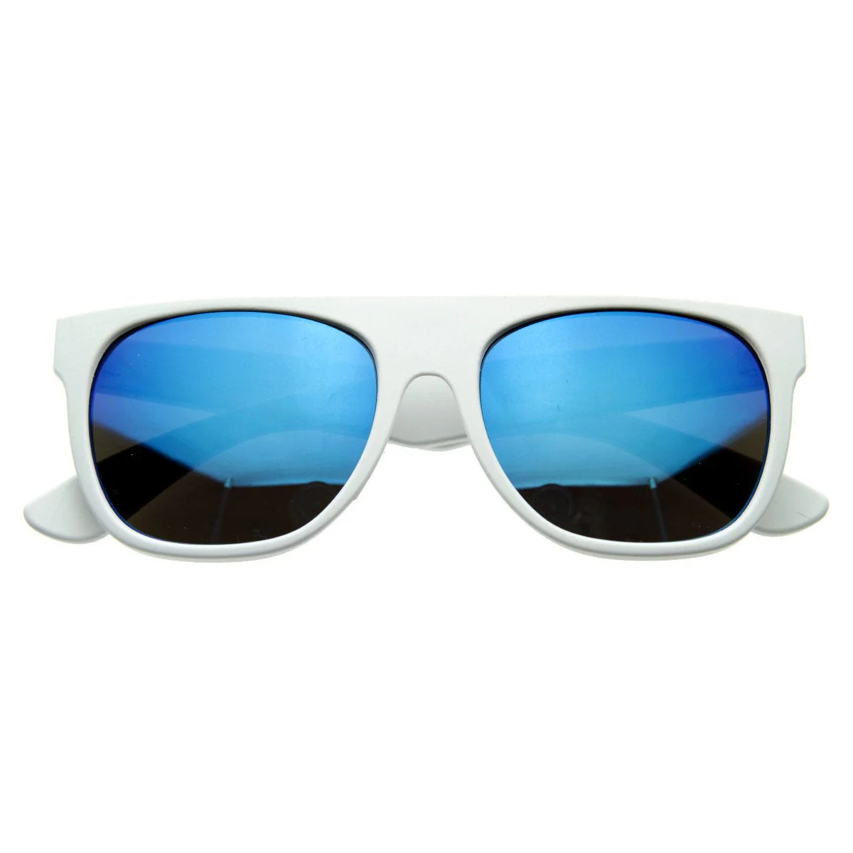 zeroUV Super Flat Top Mirrored Lens Sunglasses 8090 - Image 2