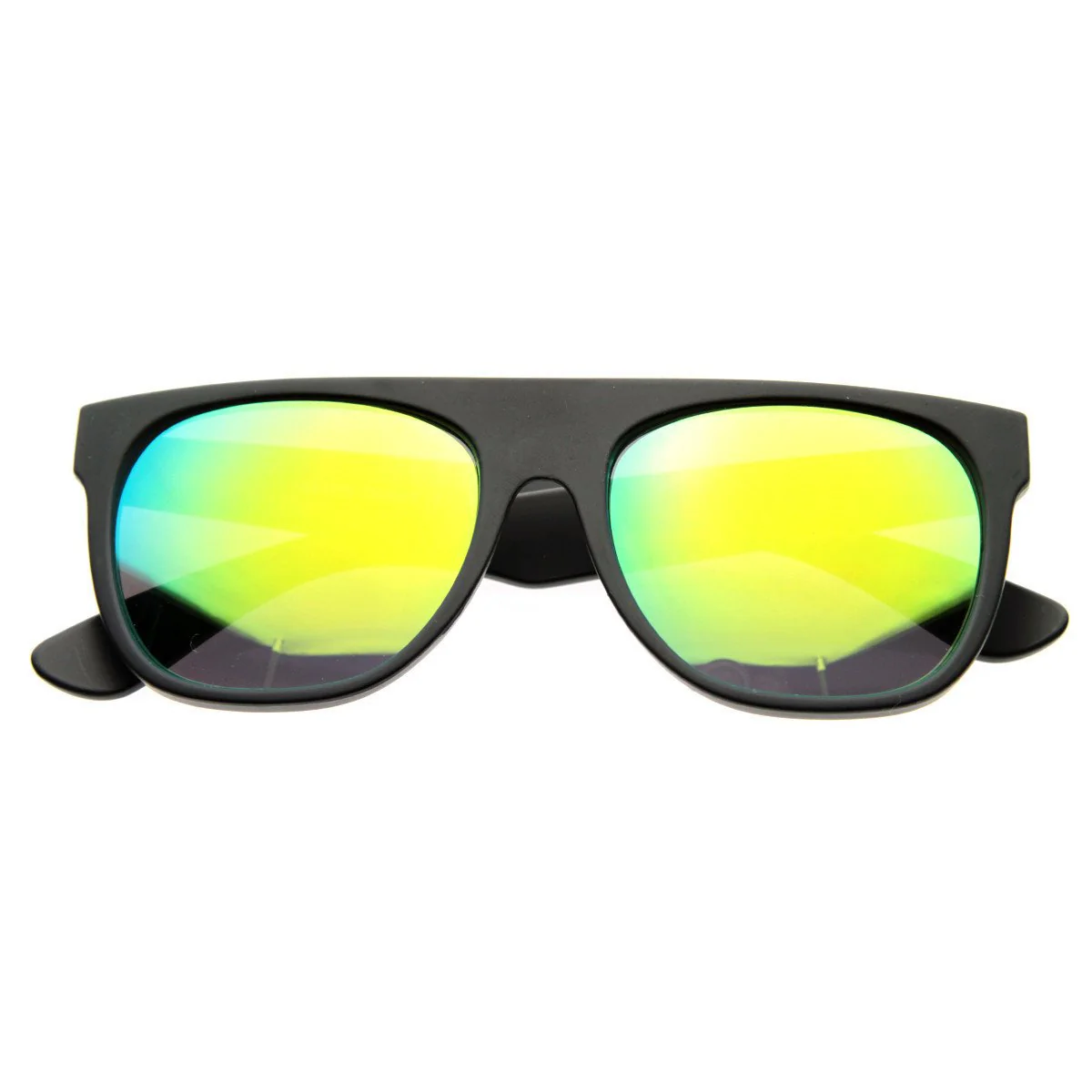 zeroUV Super Flat Top Mirrored Lens Sunglasses 8090 - Image 3