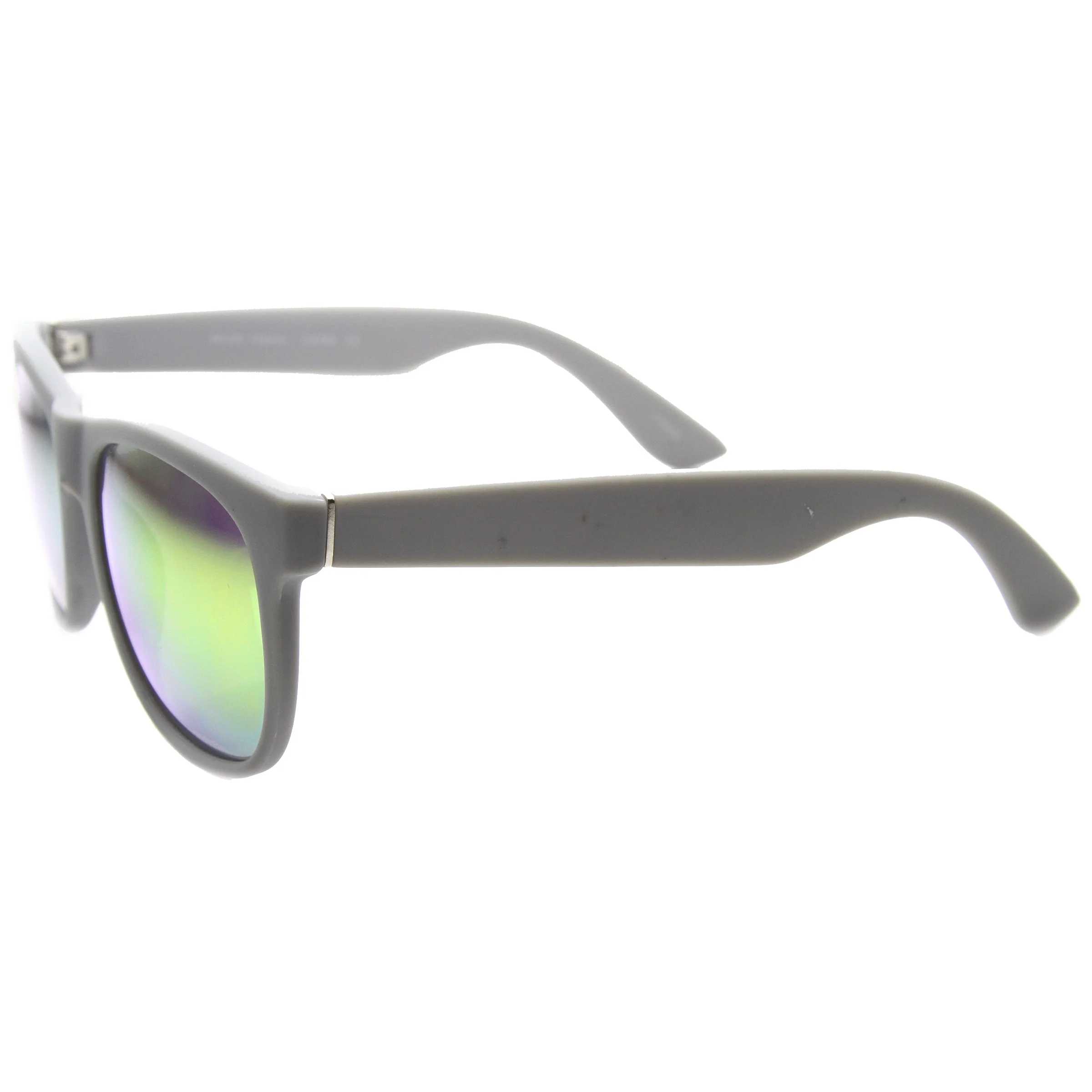 zeroUV Super Retro Hipster Horned Rim Frame Sunglasses 8693 - Image 16