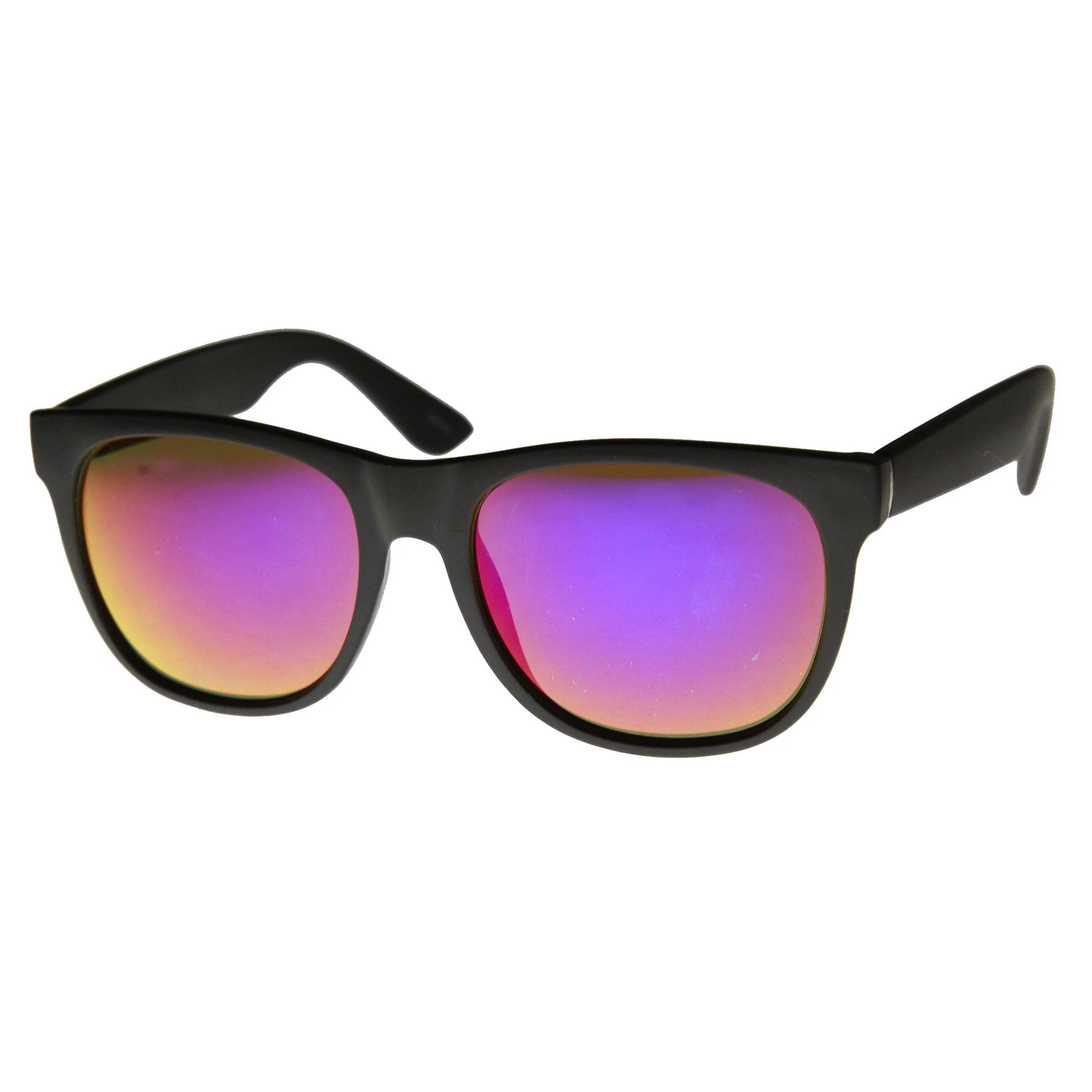 zeroUV Super Retro Hipster Horned Rim Frame Sunglasses 8693 - Image 9