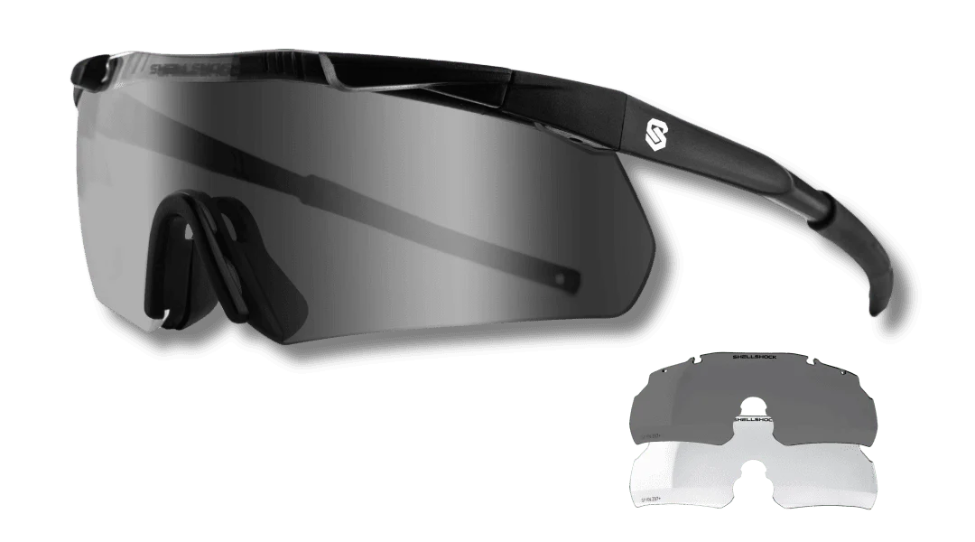 ShellShock SWITCH™ Z87+ Ballistic Glasses - Changeable Lens