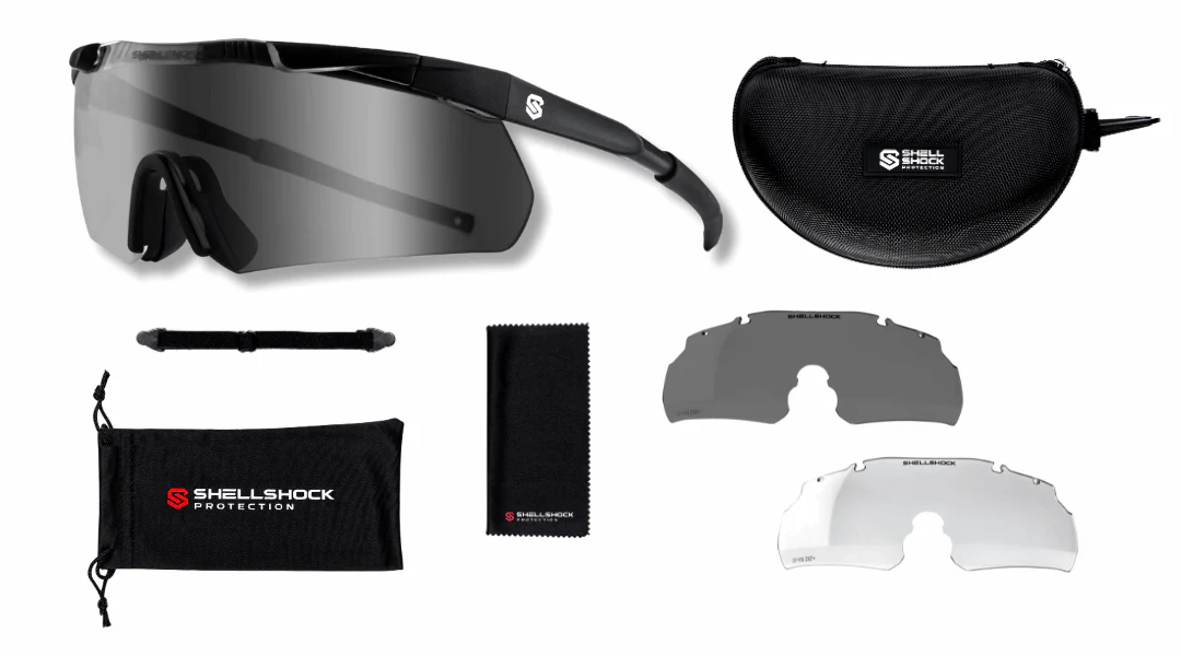 ShellShock SWITCH™ Z87+ Ballistic Glasses - Changeable Lens - Image 4