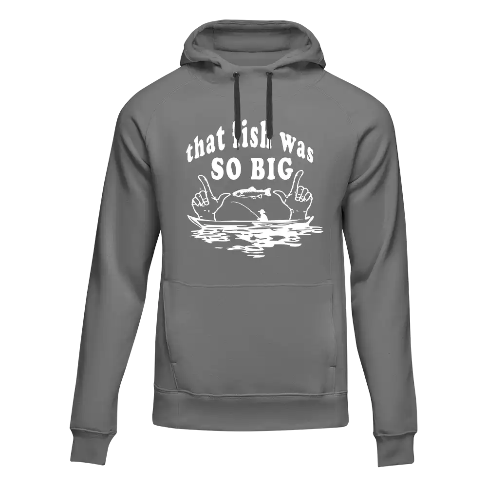 Outdoorzees That Fish Was So Big Unisex Hoodie - Image 2