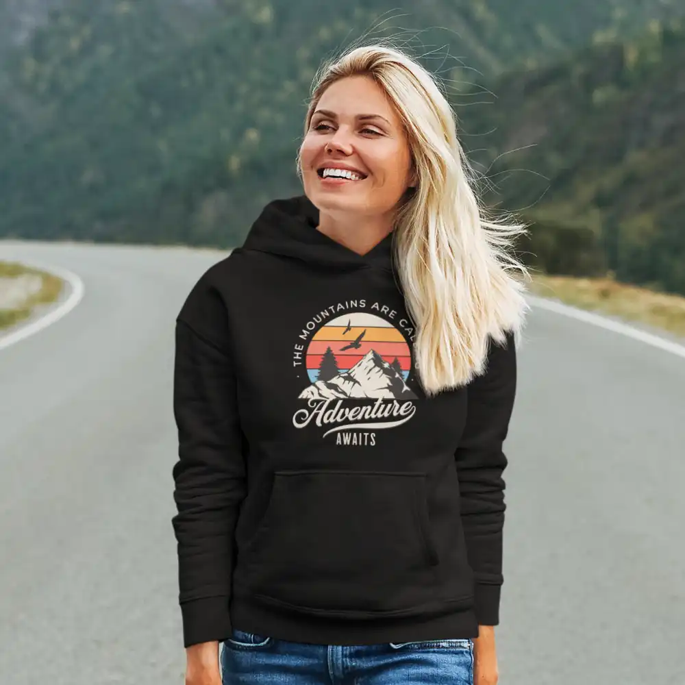 Outdoorzees The Mountains Are Calling Unisex Hoodie - Image 6