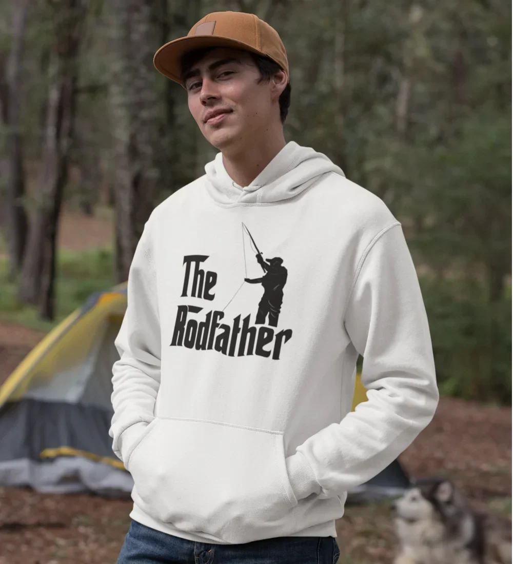 Outdoorzees The Rod Father Unisex Hoodie - Image 6