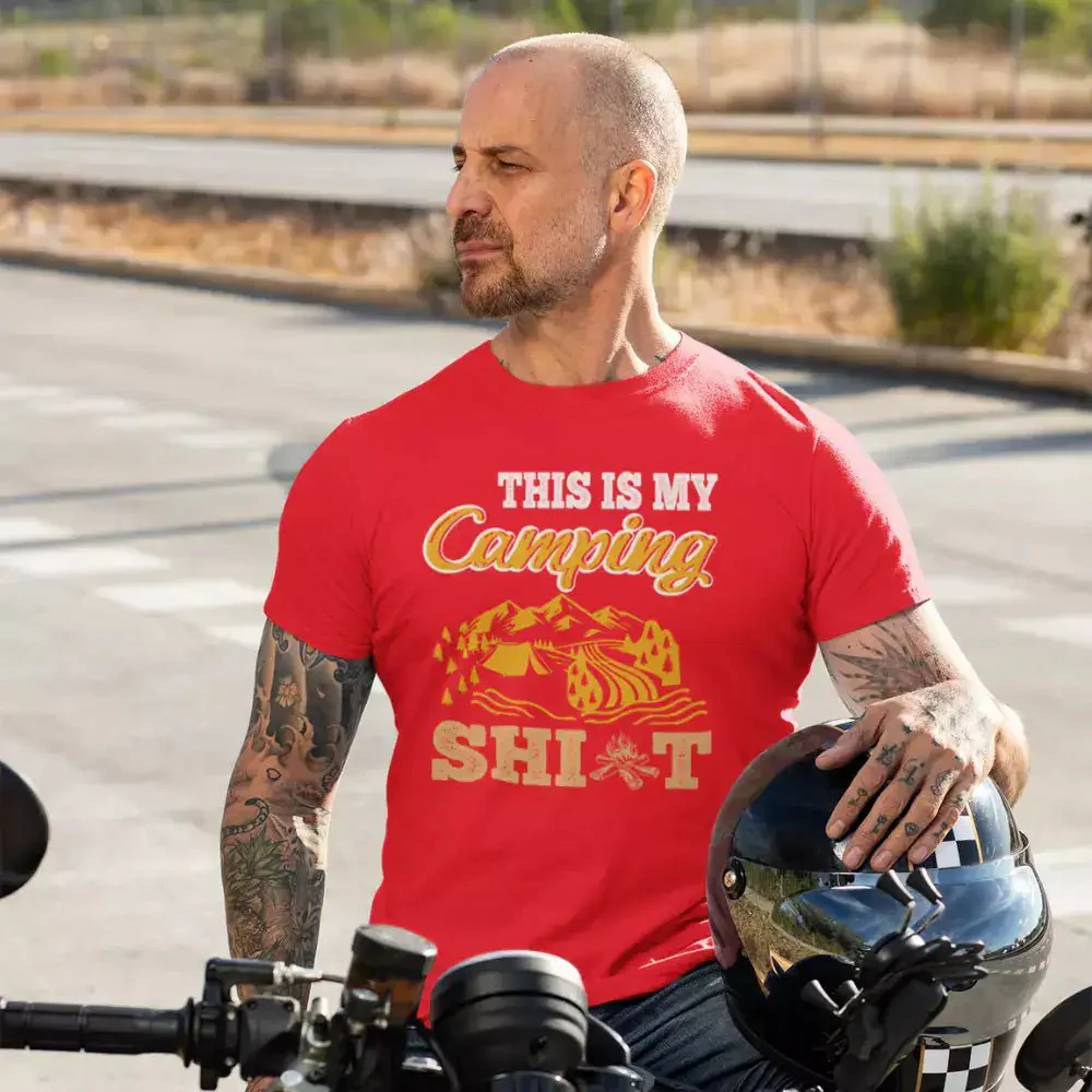 Outdoorzees This Is My Camping T-Shirt for Men - Image 3