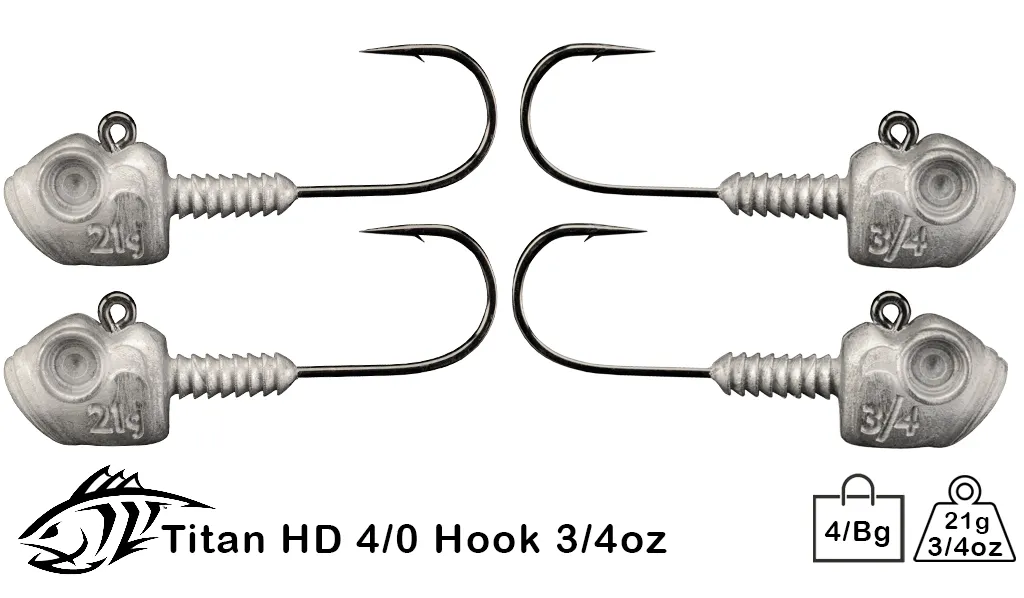 Lunker City Titan HD Jig Heads - Image 4