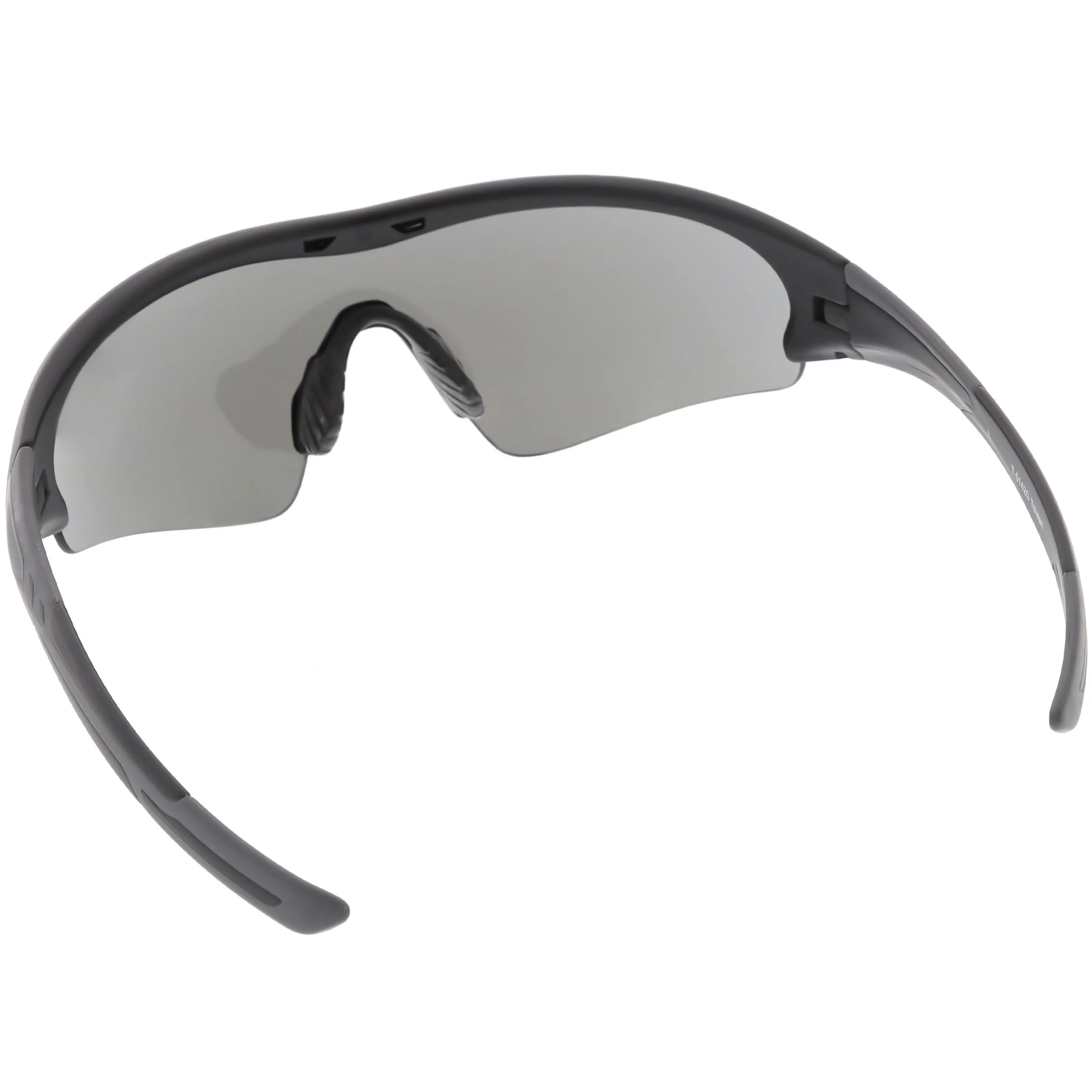 zeroUV TR-90 Performance Wrap Around Half Frame Sunglasses C798 - Image 11