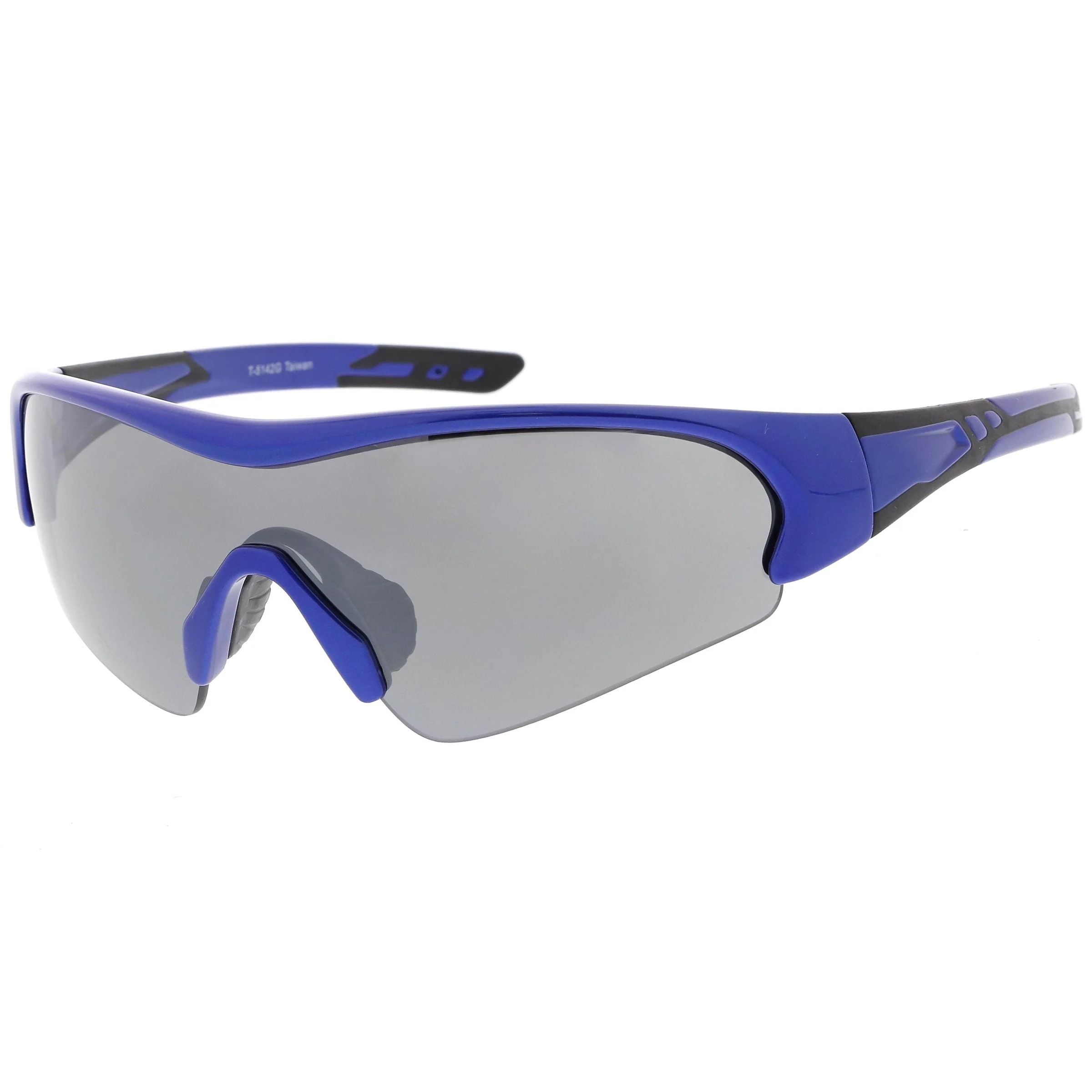 zeroUV TR-90 Performance Wrap Around Half Frame Sunglasses C798 - Image 12
