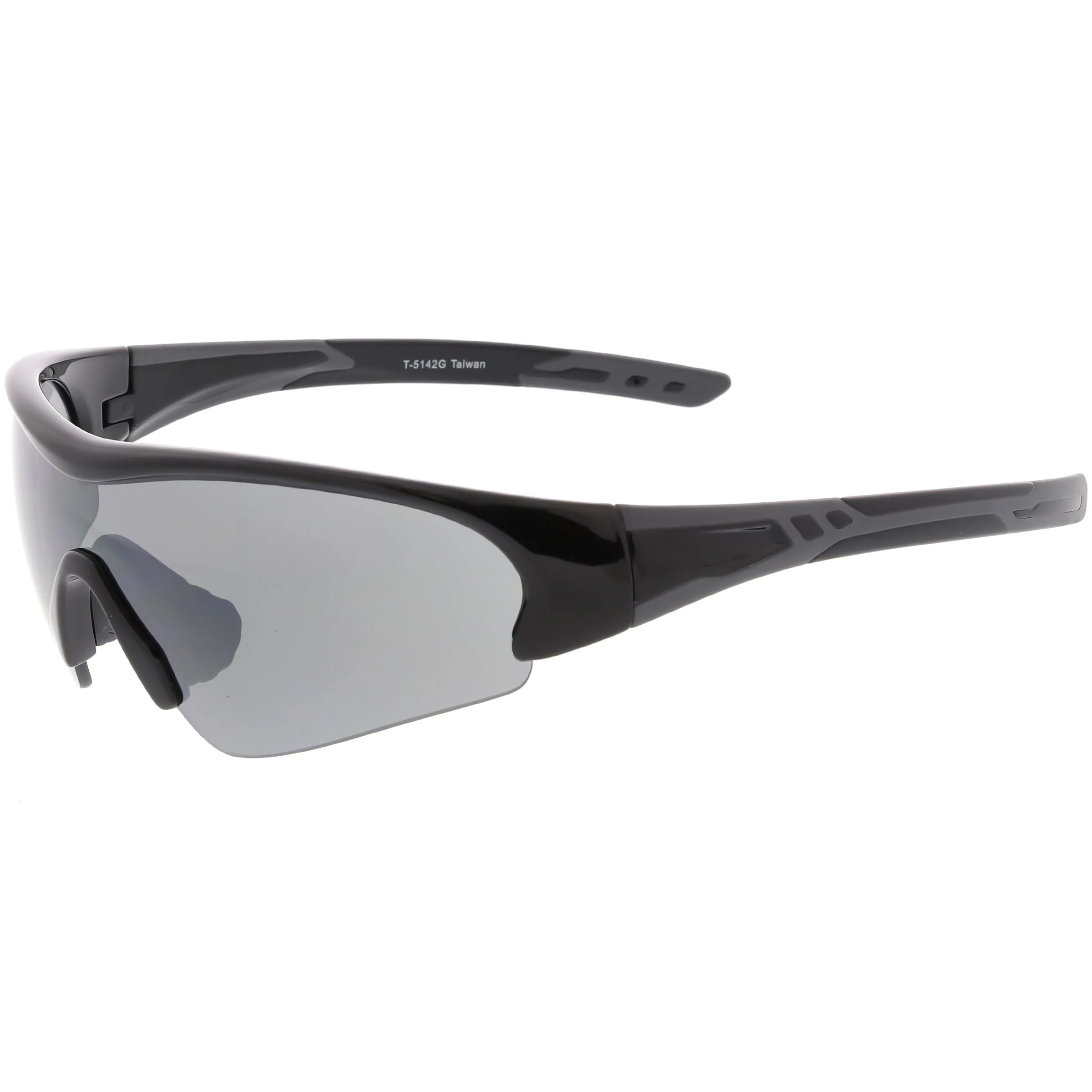 zeroUV TR-90 Performance Wrap Around Half Frame Sunglasses C798 - Image 18
