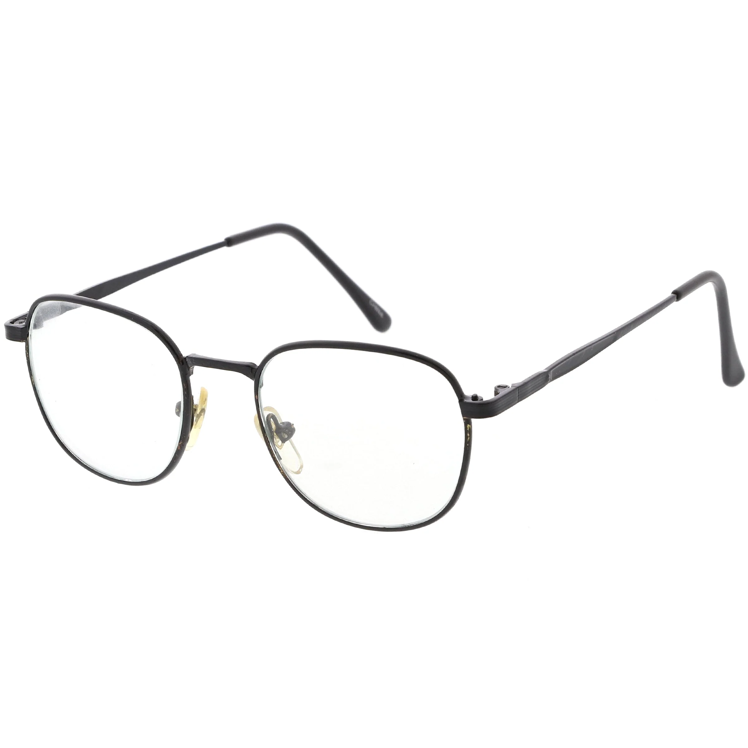 zeroUV True Vintage Dapper Square Clear Lens Glasses C718 - Image 12