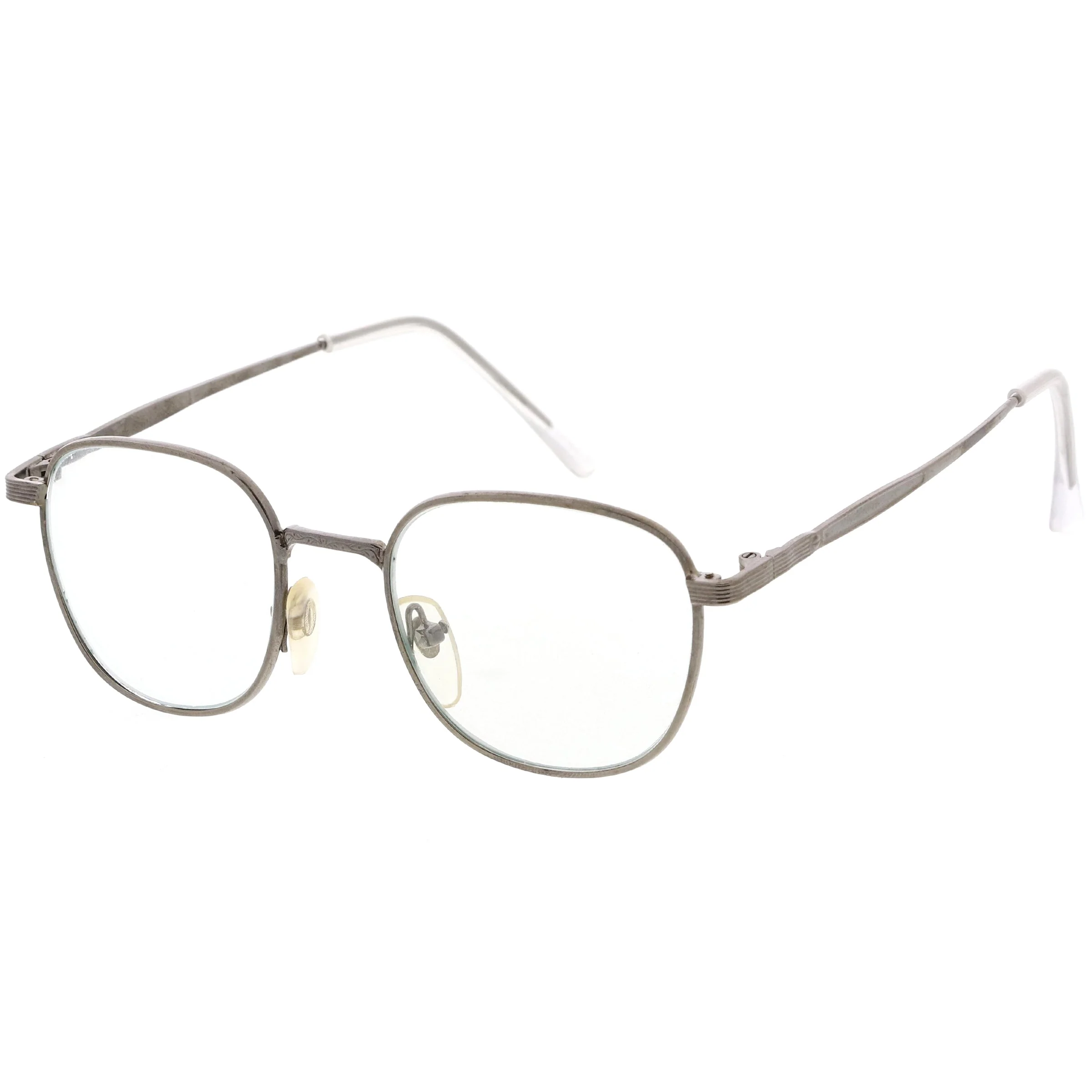 zeroUV True Vintage Dapper Square Clear Lens Glasses C718 - Image 16