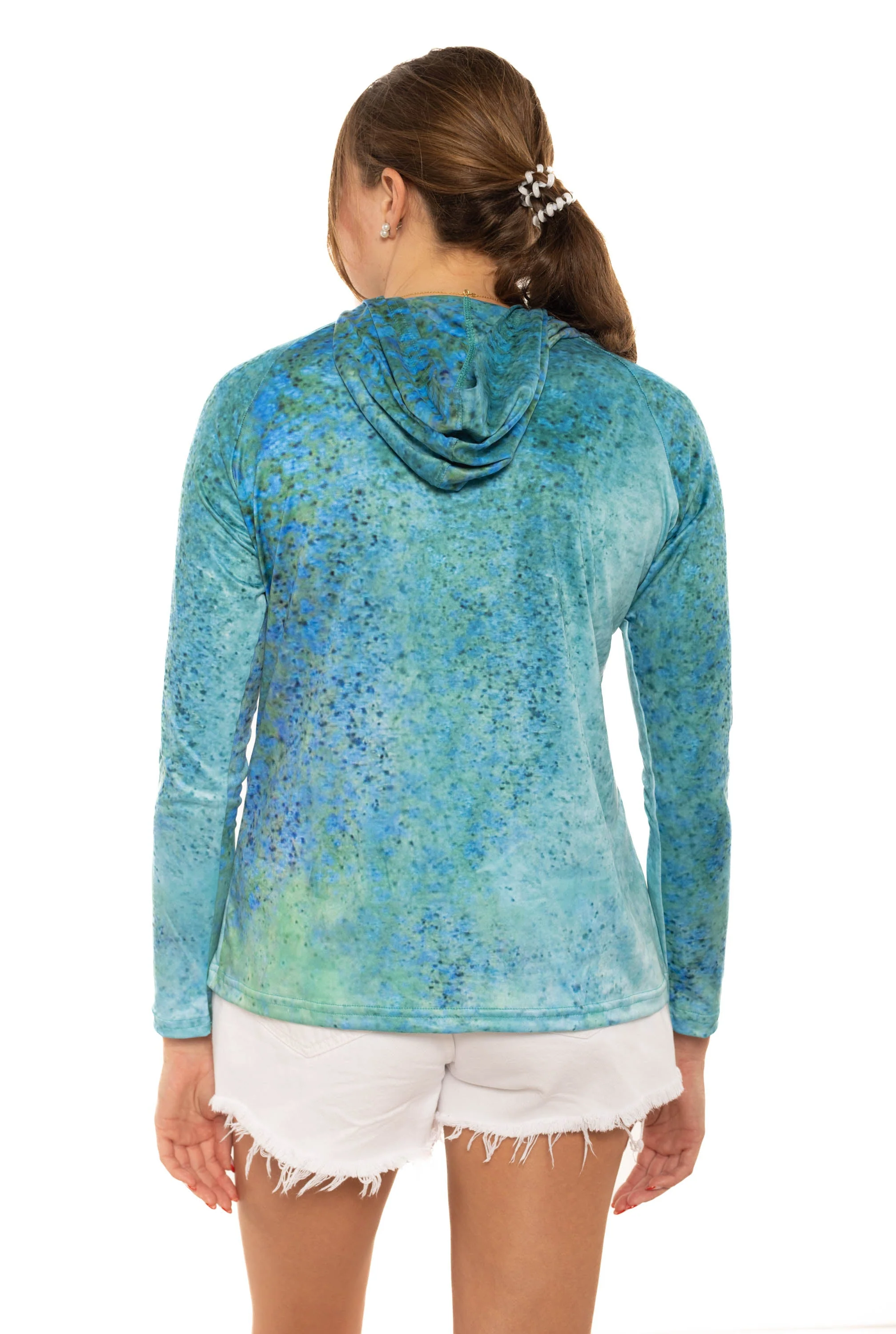Seatec Outfitters WOMEN'S SPORT TEC | BLUE TREVALLY | HOODED - Image 4