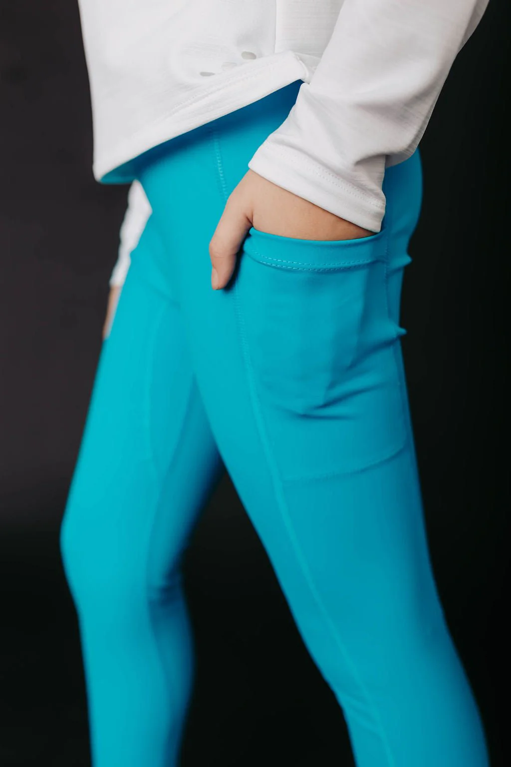Resilient SFBL Youth Leggings With Pockets - Image 3
